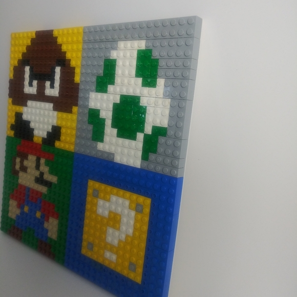 Lego Mario Mosaic - Picture 2 of 3